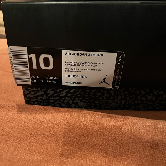 COPY - Air Jordan Retro Blue Sneakers - Picture 4 of 4